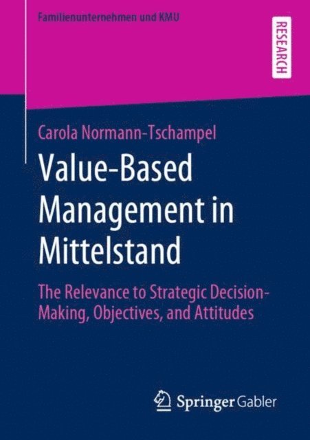 Carola Normann-Tschampel - Value-Based Management in Mittelstand, E-bok