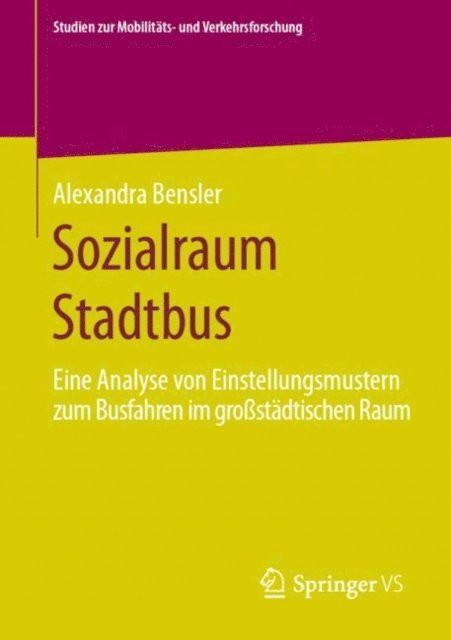 Alexandra Bensler - Sozialraum Stadtbus, E-bok