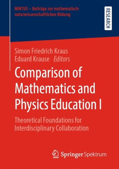 Eduard Krause, Simon Friedrich Kraus - Comparison of Mathematics and Physics Education I, E-bok