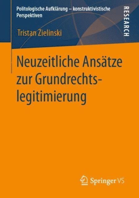 Tristan Zielinski - Neuzeitliche Ansätze zur Grundrechtslegitimierung, E-bok