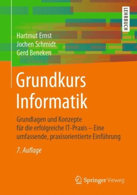 Gerd Beneken, Jochen Schmidt, Hartmut Ernst - Grundkurs Informatik, E-bok. Tillgänglighet: Lägg i varukorg