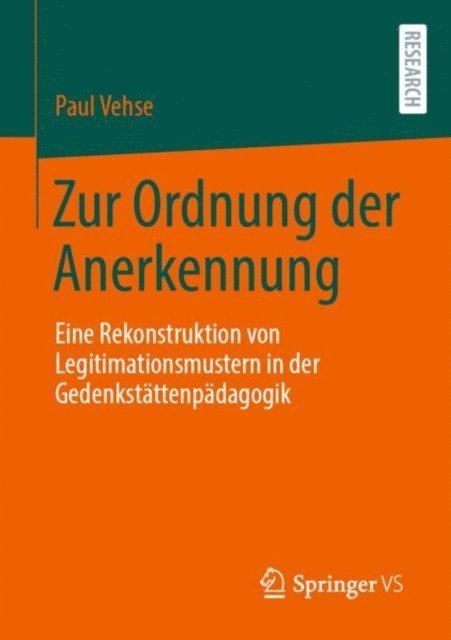 Paul Vehse - Zur Ordnung der Anerkennung, E-bok