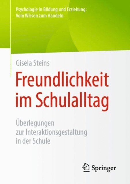 Gisela Steins - Freundlichkeit im Schulalltag, E-bok