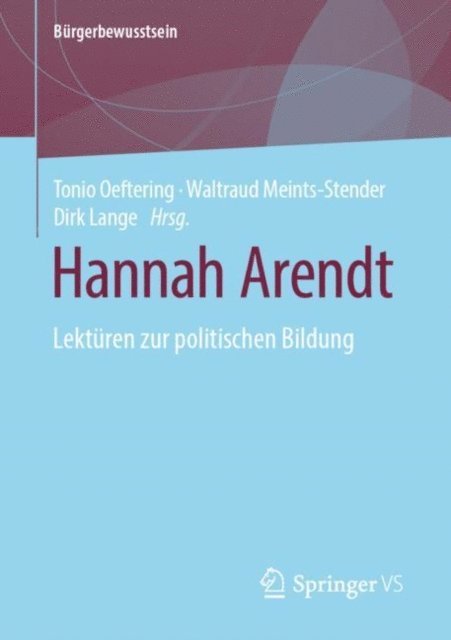 Dirk Lange, Waltraud Meints-Stender, Tonio Oeftering - Hannah Arendt, E-bok