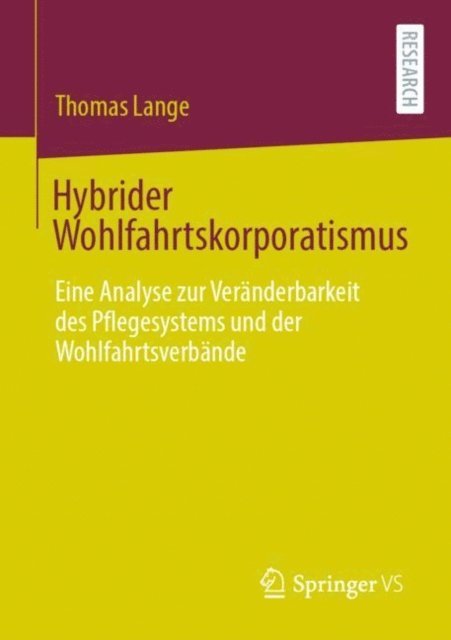 Thomas Lange - Hybrider Wohlfahrtskorporatismus, E-bok