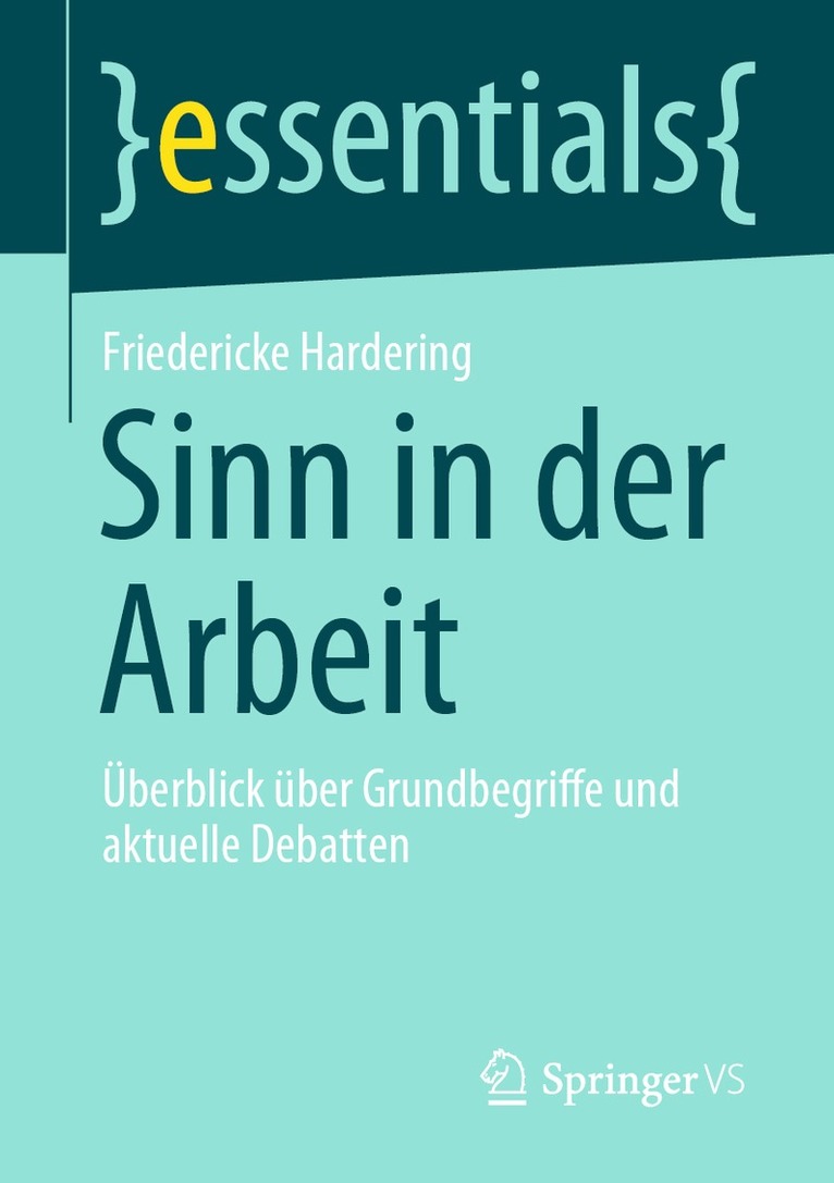 Friedericke Hardering - Sinn in der Arbeit, Häftad. Tillgänglighet: Lägg i varukorg