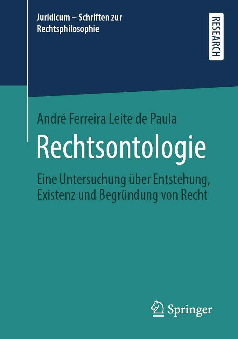 André Ferreira Leite de Paula - Rechtsontologie, Häftad