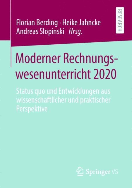 Andreas Slopinski, Heike Jahncke, Florian Berding - Moderner Rechnungswesenunterricht 2020, E-bok