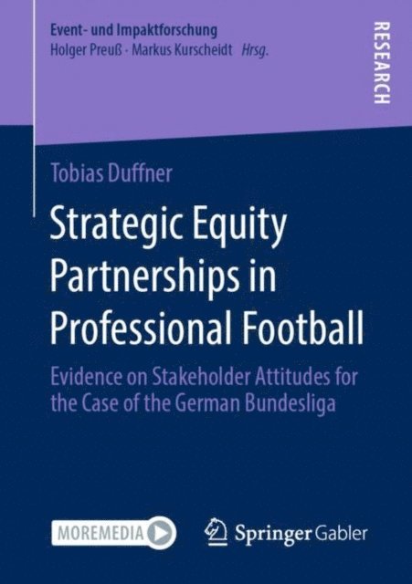 Tobias Duffner - Strategic Equity Partnerships in Professional Football, E-bok