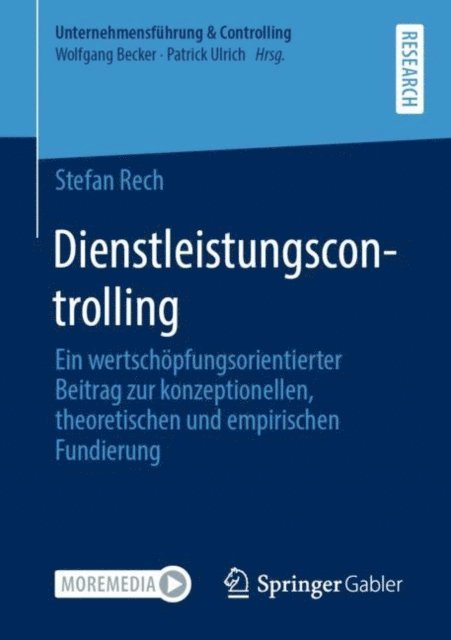 Stefan Rech - Dienstleistungscontrolling, E-bok