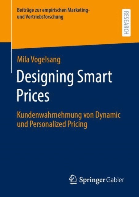 Mila Vogelsang - Designing Smart Prices, E-bok