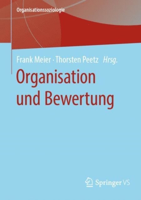 Thorsten Peetz, Frank Meier - Organisation und Bewertung, E-bok