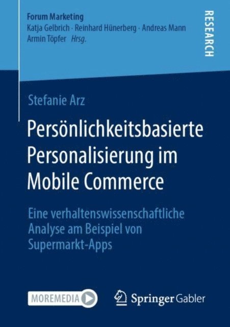 Stefanie Arz - Persönlichkeitsbasierte Personalisierung im Mobile Commerce, E-bok