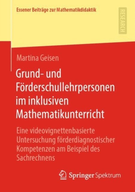 Martina Geisen - Grund- und Förderschullehrpersonen im inklusiven Mathematikunterricht, E-bok