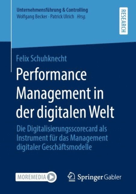 Felix Schuhknecht - Performance Management in der digitalen Welt, E-bok