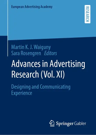 Martin K.J. Waiguny, Sara Rosengren - Advances in Advertising Research (Vol. XI), Inbunden