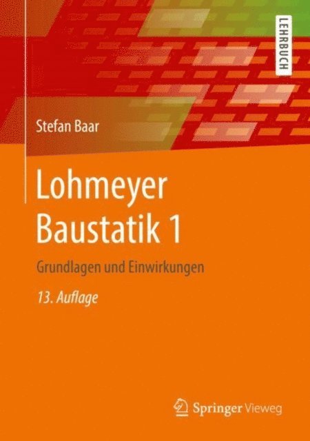 Stefan Baar - Lohmeyer Baustatik 1, E-bok
