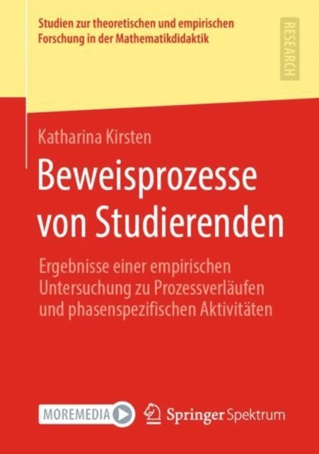 Katharina Kirsten - Beweisprozesse von Studierenden, E-bok