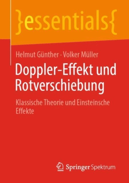 Volker Muller, Helmut Gunther - Doppler-Effekt und Rotverschiebung, E-bok