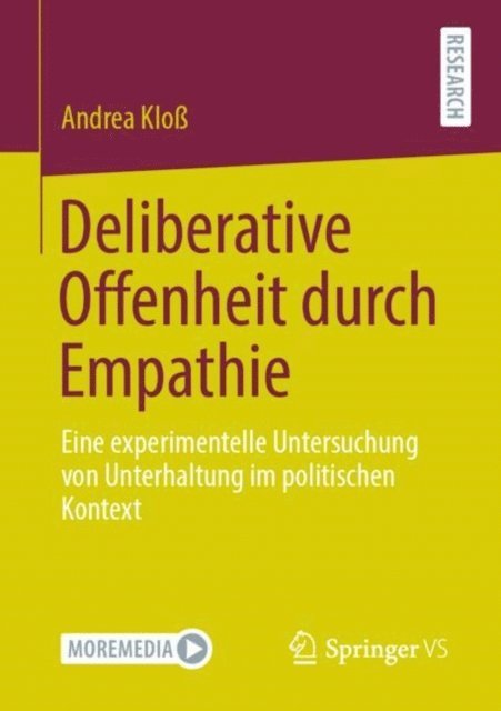 Andrea Klo - Deliberative Offenheit durch Empathie, E-bok