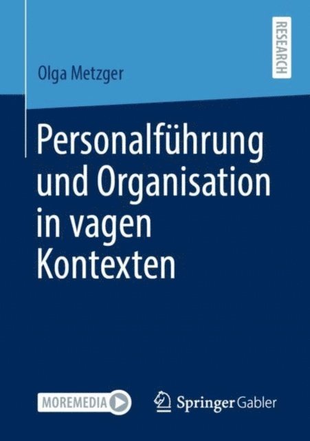 Olga Metzger - Personalführung und Organisation in vagen Kontexten, E-bok