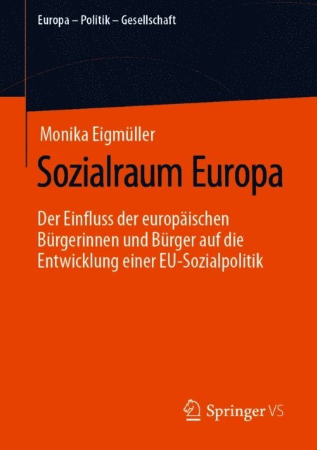 Monika Eigmuller - Sozialraum Europa, E-bok