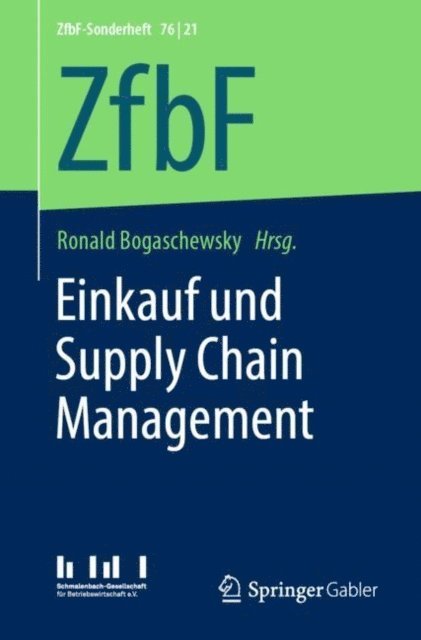 Ronald Bogaschewsky - Einkauf und Supply Chain Management, E-bok
