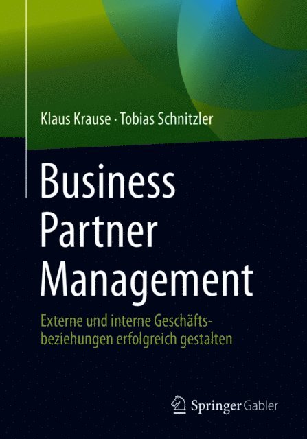Tobias Schnitzler, Klaus Krause - Business Partner Management, E-bok