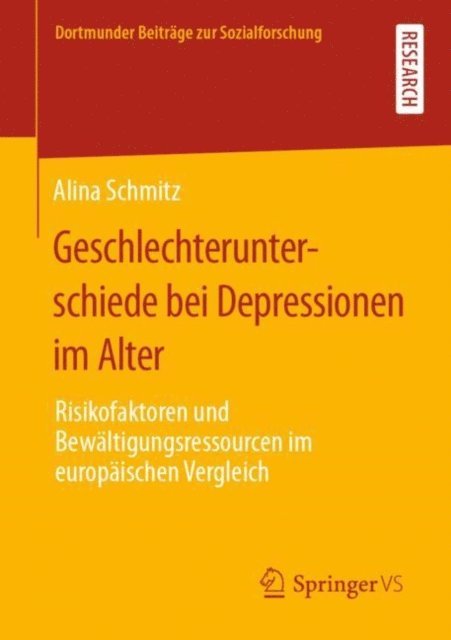 Alina Schmitz - Geschlechterunterschiede bei Depressionen im Alter, E-bok