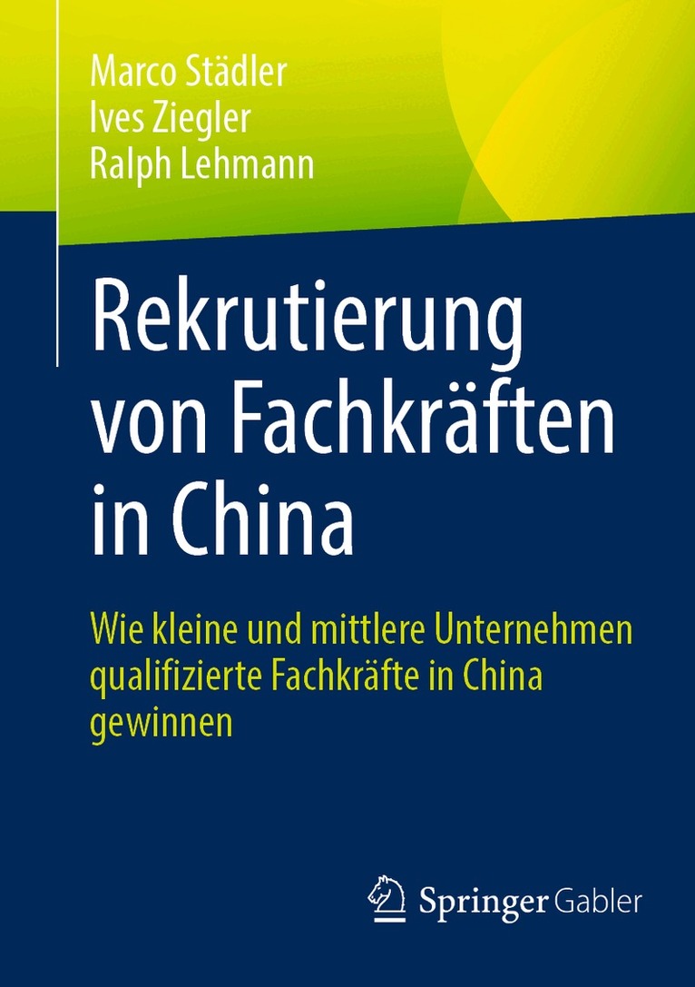 Marco Städler, Ives Ziegler, Ralph Lehmann - Rekrutierung von Fachkräften in China, Häftad