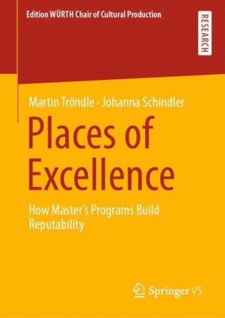 Johanna Schindler, Martin Trondle - Places of Excellence, E-bok