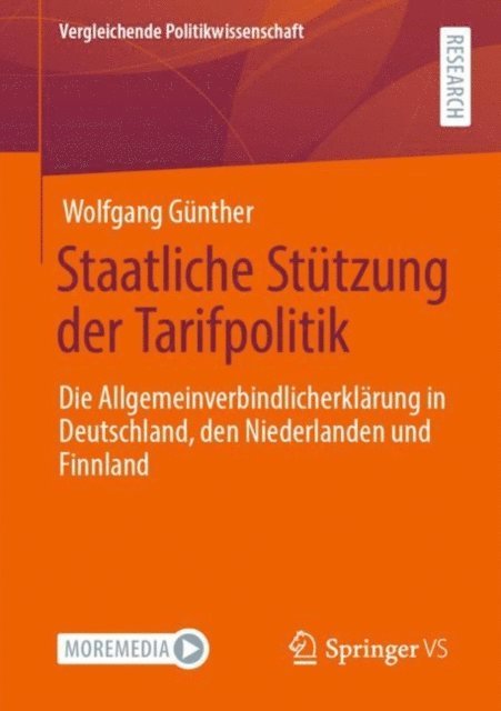 Wolfgang Gunther - Staatliche Stützung der Tarifpolitik, E-bok