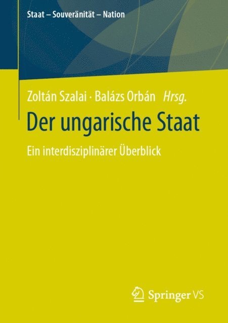 Balazs Orban, Zoltan Szalai - Der ungarische Staat, E-bok
