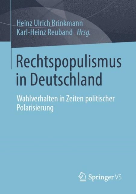 Karl-Heinz Reuband, Heinz Ulrich Brinkmann - Rechtspopulismus in Deutschland, E-bok