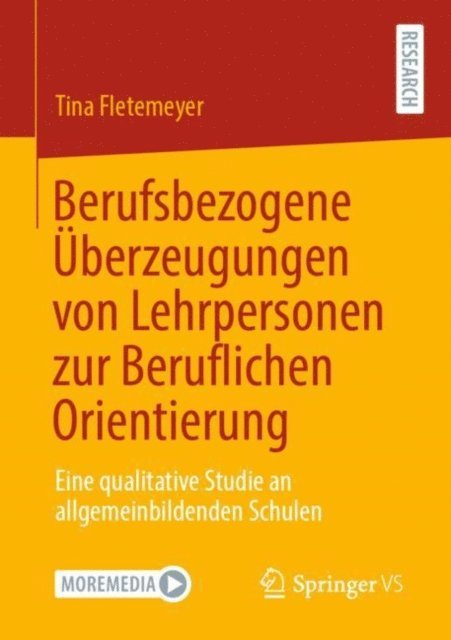 Tina Fletemeyer - Berufsbezogene Überzeugungen von Lehrpersonen zur Beruflichen Orientierung, E-bok