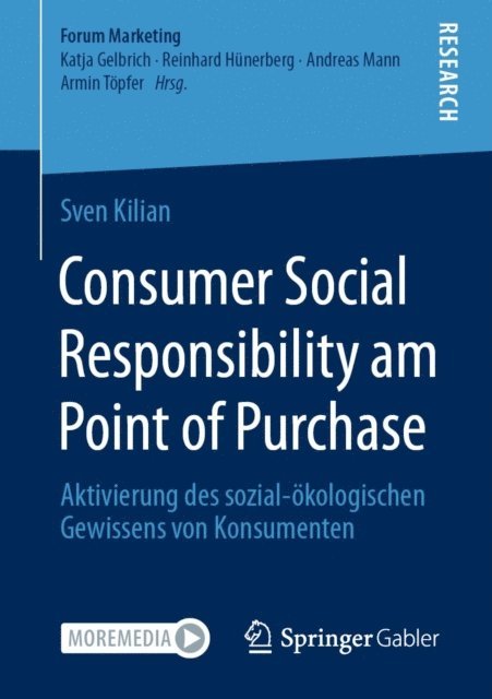 Sven Kilian - Consumer Social Responsibility am Point of Purchase, E-bok