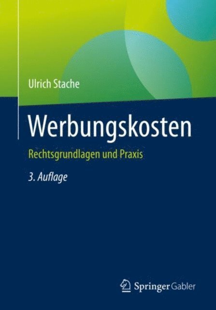 Ulrich Stache - Werbungskosten, E-bok
