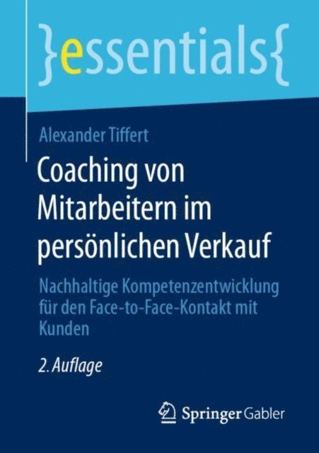 Alexander Tiffert - Coaching von Mitarbeitern im persönlichen Verkauf, E-bok