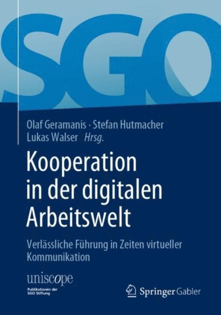 Lukas Walser, Stefan Hutmacher, Olaf Geramanis - Kooperation in der digitalen Arbeitswelt, E-bok