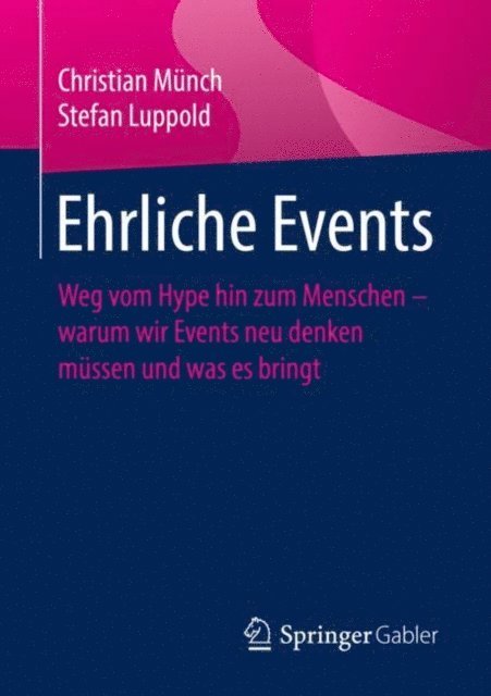 Stefan Luppold, Christian Munch - Ehrliche Events, E-bok