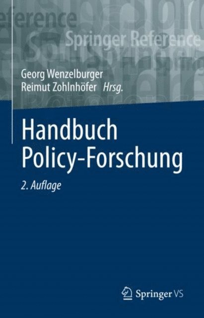 Reimut Zohlnhofer, Georg Wenzelburger - Handbuch Policy-Forschung, E-bok
