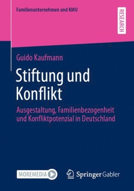 Guido Kaufmann - Stiftung und Konflikt, E-bok