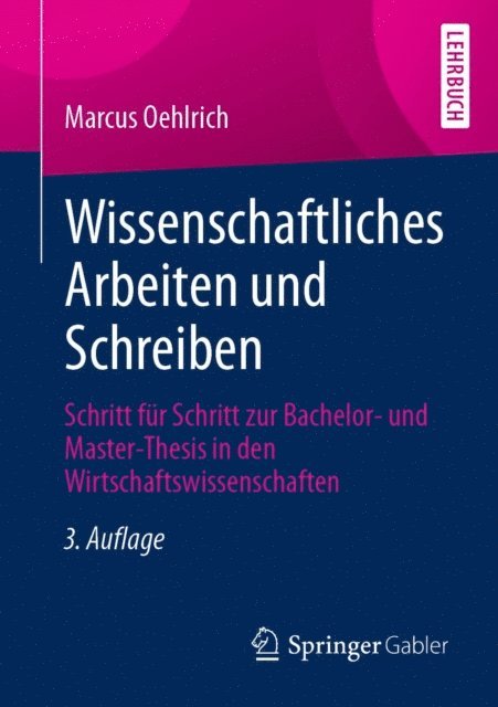 Marcus Oehlrich - Wissenschaftliches Arbeiten und Schreiben, E-bok. Tillgänglighet: Lägg i varukorg