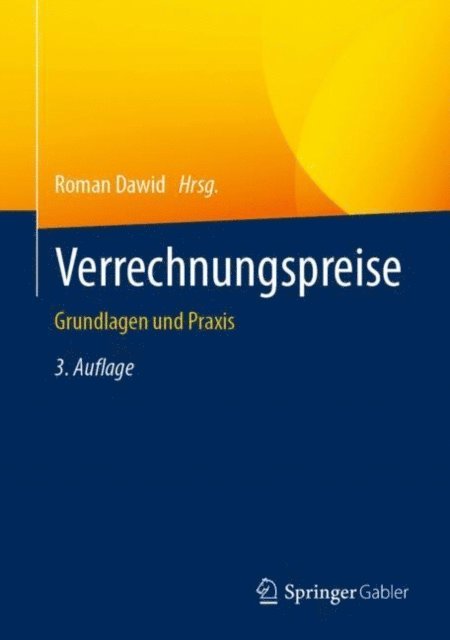 Roman Dawid - Verrechnungspreise, E-bok