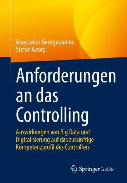 Stefan Georg, Anastasios Georgopoulos - Anforderungen an das Controlling, E-bok