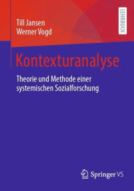 Werner Vogd, Till Jansen - Kontexturanalyse, E-bok