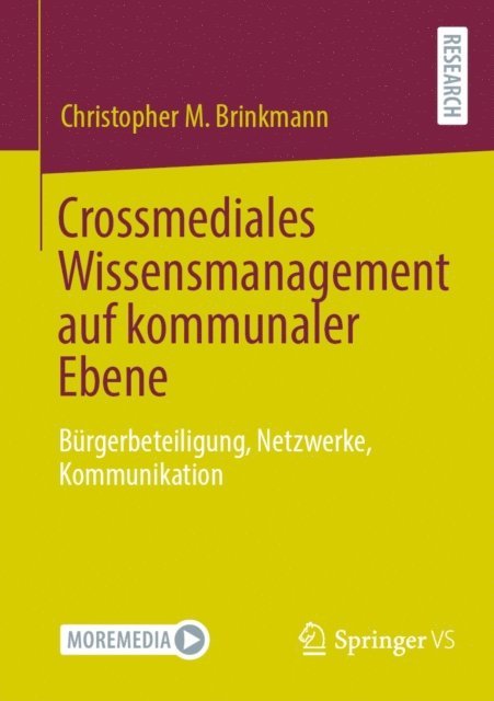 Christopher M. Brinkmann - Crossmediales Wissensmanagement auf kommunaler Ebene, E-bok