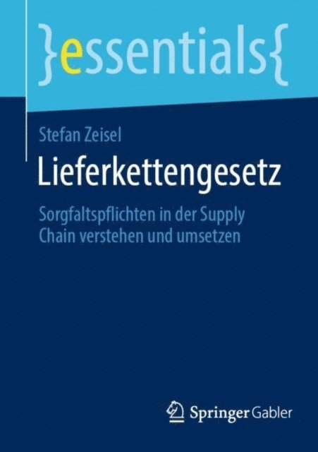 Stefan Zeisel - Lieferkettengesetz, E-bok