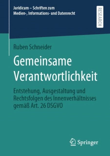 Ruben Schneider - Gemeinsame Verantwortlichkeit, E-bok
