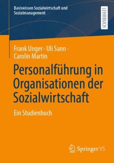 Carolin Martin, Uli Sann, Frank Unger - Personalführung in Organisationen der Sozialwirtschaft, E-bok